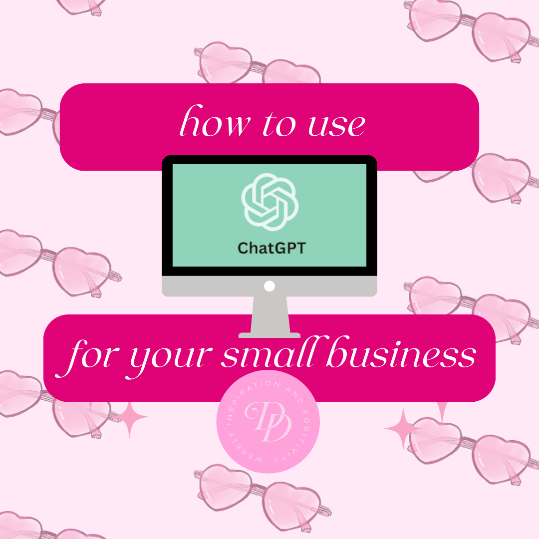 How to use ChatGPT in your small business